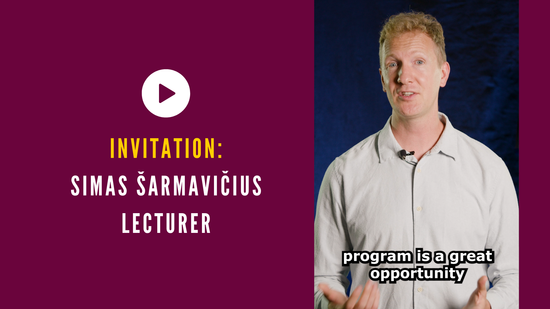 Simas Sarmavicius review