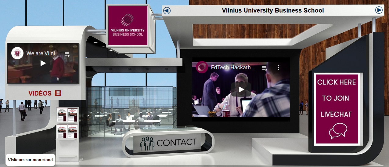 VU Business School participated in first online study fair
