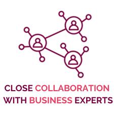 close collaboration with