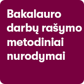 BA darbu metodiniai