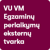 egzaminu tvarkos