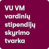 VUVM vardines stipendijos