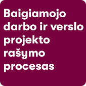 bbd ir verslo projekto rasymo procesas