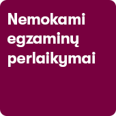 nemokami egzaminu perlaikymai